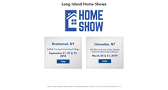 Desktop Screenshot of lihomeshows.com